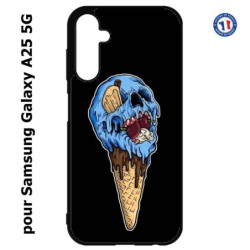 Coque pour Samsung A25 5G - Ice Skull - Crâne Glace - Cône Crâne - skull art