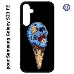 Coque pour Samsung S23 FE - Ice Skull - Crâne Glace - Cône Crâne - skull art