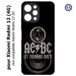 Coque pour Xiaomi Redmi 12 (4G) - groupe rock AC/DC musique rock ACDC