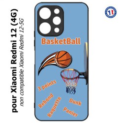 Coque pour Xiaomi Redmi 12 (4G) - fan Basket