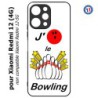 Coque pour Xiaomi Redmi 12 (4G) - J'aime le Bowling