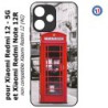 Coque pour Xiaomi Redmi 12 5G - Cabine téléphone Londres - Cabine rouge London