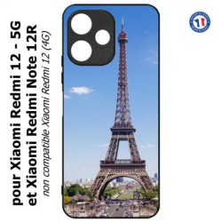Coque pour Xiaomi Redmi Note 12R - Tour Eiffel Paris France