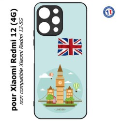 Coque pour Xiaomi Redmi 12 (4G) - Monuments Londres - Big Ben