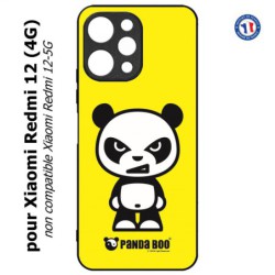 Coque pour Xiaomi Redmi 12 (4G) - PANDA BOO© l'original - coque humour