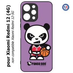 Coque pour Xiaomi Redmi 12 (4G) - PANDA BOO© Basket Sport Ballon - coque humour