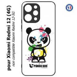 Coque pour Xiaomi Redmi 12 (4G) - PANDA BOO© paintball color flash - coque humour