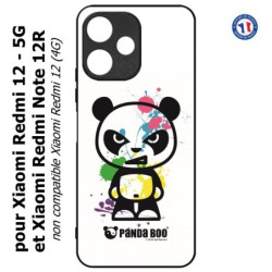 Coque pour Xiaomi Redmi Note 12R - PANDA BOO© paintball color flash - coque humour