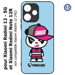 Coque pour Xiaomi Redmi 12 5G - PANDA BOO© Miss Panda SWAG - coque humour