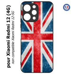 Coque pour Xiaomi Redmi 12 (4G) - Drapeau Royaume uni - United Kingdom Flag
