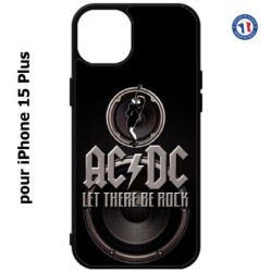 Coque pour iPhone 15 Plus - groupe rock AC/DC musique rock ACDC