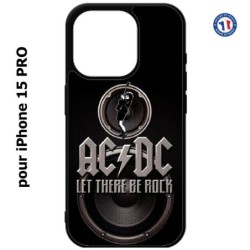 Coque pour iPhone 15 Pro - groupe rock AC/DC musique rock ACDC
