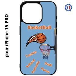 Coque pour iPhone 15 Pro - fan Basket