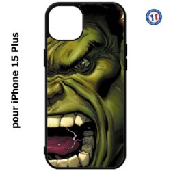 Coque pour iPhone 15 Plus - Monstre Vert Hurlant