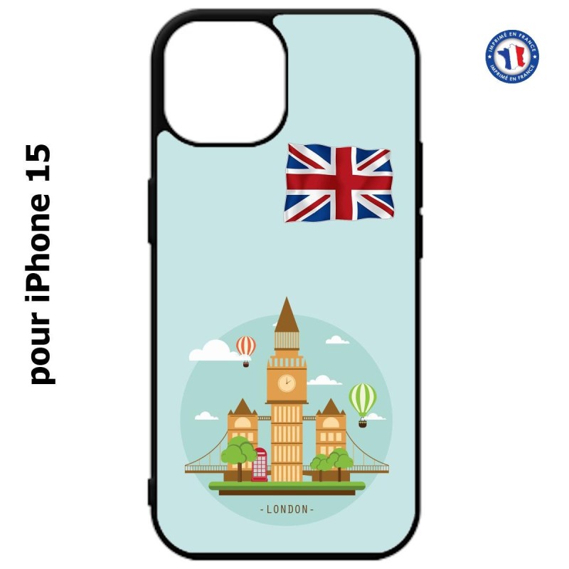 Coque pour iPhone 15 - Monuments Londres - Big Ben