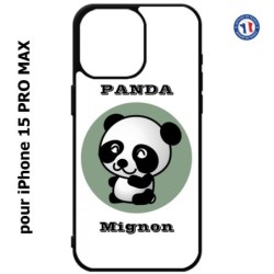Coque pour iPhone 15 Pro Max - Panda tout mignon
