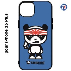 Coque pour iPhone 15 Plus - PANDA BOO© Banzaï Samouraï japonais - coque humour