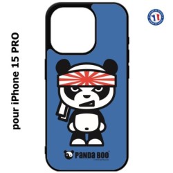 Coque pour iPhone 15 Pro - PANDA BOO© Banzaï Samouraï japonais - coque humour