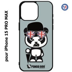 Coque pour iPhone 15 Pro Max - PANDA BOO© So British  - coque humour