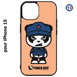 Coque pour iPhone 15 - PANDA BOO© Mao Panda communiste - coque humour