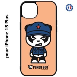 Coque pour iPhone 15 Plus - PANDA BOO© Mao Panda communiste - coque humour