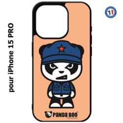 Coque pour iPhone 15 Pro - PANDA BOO© Mao Panda communiste - coque humour