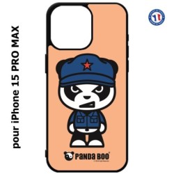 Coque pour iPhone 15 Pro Max - PANDA BOO© Mao Panda communiste - coque humour