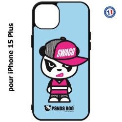 Coque pour iPhone 15 Plus - PANDA BOO© Miss Panda SWAG - coque humour
