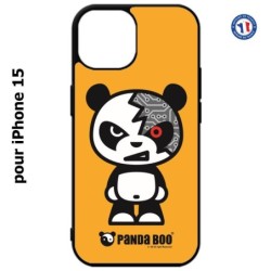 Coque pour iPhone 15 - PANDA BOO© Terminator Robot - coque humour