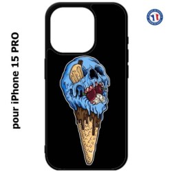 Coque pour iPhone 15 Pro - Ice Skull - Crâne Glace - Cône Crâne - skull art