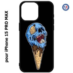 Coque pour iPhone 15 Pro Max - Ice Skull - Crâne Glace - Cône Crâne - skull art