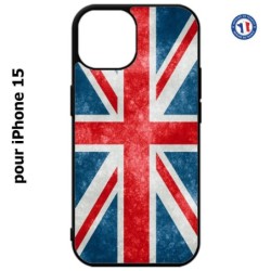 Coque pour iPhone 15 - Drapeau Royaume uni - United Kingdom Flag