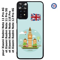 Coque pour Xiaomi Redmi Note 11 PRO 4G et 5G Monuments Londres - Big Ben