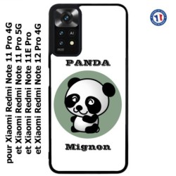 Coque pour Xiaomi Redmi Note 11E PRO Panda tout mignon