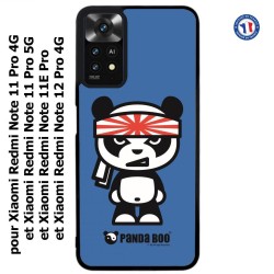 Coque pour Xiaomi Redmi Note 11 PRO 4G et 5G PANDA BOO© Banzaï Samouraï japonais - coque humour
