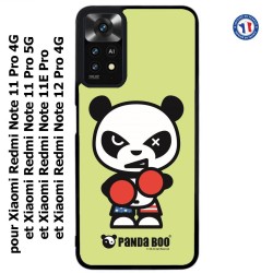 Coque pour Xiaomi Redmi Note 12 PRO 4G - PANDA BOO© Boxeur - coque humour