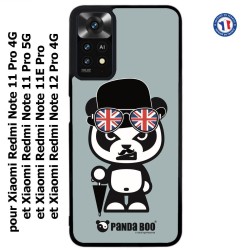 Coque pour Xiaomi Redmi Note 11 PRO 4G et 5G PANDA BOO© So British  - coque humour