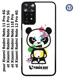 Coque pour Xiaomi Redmi Note 12 PRO 4G - PANDA BOO© paintball color flash - coque humour