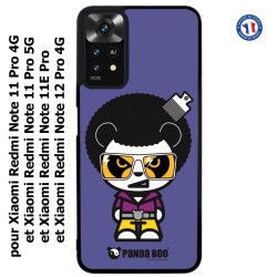 Coque pour Xiaomi Redmi Note 11 PRO 4G et 5G PANDA BOO© Funky disco 70 - coque humour