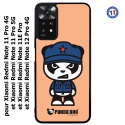 Coque pour Xiaomi Redmi Note 11 PRO 4G et 5G PANDA BOO© Mao Panda communiste - coque humour