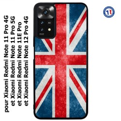 Coque pour Xiaomi Redmi Note 11 PRO 4G et 5G Drapeau Royaume uni - United Kingdom Flag