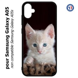 Coque pour Samsung Galaxy A05 - Bébé chat tout mignon - chaton yeux bleus
