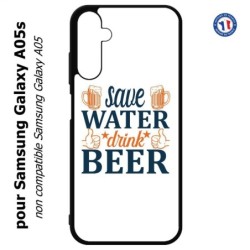 Coque pour Samsung Galaxy A05s - Save Water Drink Beer Humour Bière