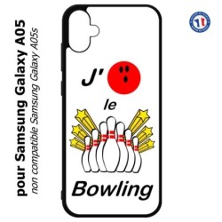 Coque pour Samsung Galaxy A05 - J'aime le Bowling