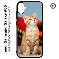 Coque pour Samsung Galaxy A05 - Adorable chat - chat robe cannelle