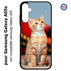 Coque pour Samsung Galaxy A05s - Adorable chat - chat robe cannelle