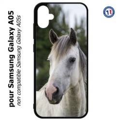 Coque pour Samsung Galaxy A05 - Coque cheval blanc - tête de cheval
