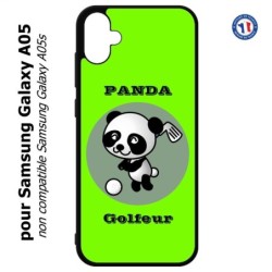 Coque pour Samsung Galaxy A05 - Panda golfeur - sport golf - panda mignon
