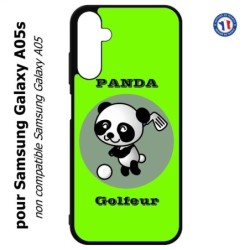 Coque pour Samsung Galaxy A05s - Panda golfeur - sport golf - panda mignon