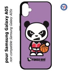Coque pour Samsung Galaxy A05 - PANDA BOO© Basket Sport Ballon - coque humour